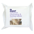 Boots Expert Sensitive Cleansing & Toning Wipes 30 ea ( Cleansers  )