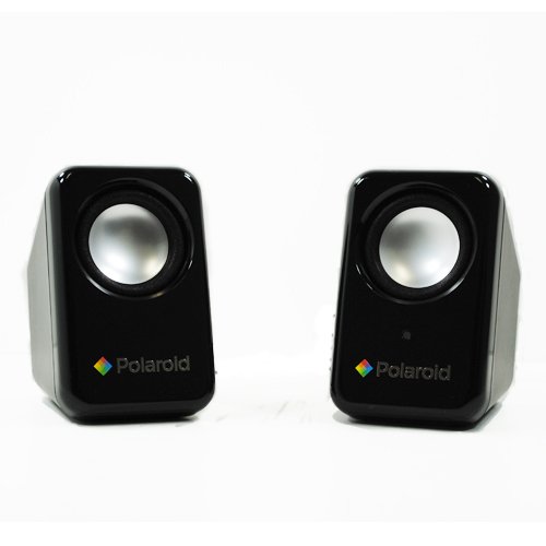 Polaroid U218 USB 2.0 Mini Speaker (Black) ( Computer Speaker ) รูปที่ 1