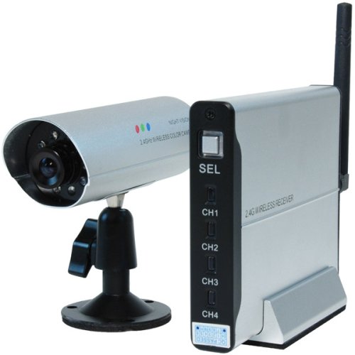 Lorex Wireless Video System with Rechargable Lithium Battery (Color) ( CCTV ) รูปที่ 1