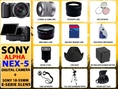 Review Sony Alpha Nex-5 Interchangeable Lens Digital Camera (Black) with Sony E-series 18-55mm F/3.5-5.6 OSS Lens W/shade + 8gb Huge Accessories Package