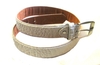 รูปย่อ Men's Leather Belt Embossed Alligator Print  รูปที่2