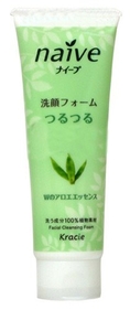 Naive Aloe Facial Cleansing Foam by Kracie - 110g ( Cleansers  )