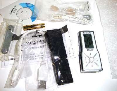 Sandisk 2GB Sansa m250 Black MP3 Player NEW [SDMX3-2048-A18, Hassle-Free Packaging] ( SanDisk Player ) รูปที่ 5