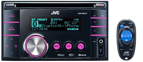 JVC KW-XR810 Double-DIN Bluetooth Dual USB/CD Receiver with USB 2.0 for iPod/iPhone, and Bluetooth/Satellite/HD Radio add-on capability รูปที่ 1
