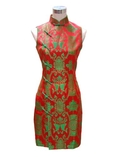 Chinese Clothing, Auspicious Christmas Extravaganza Chinese Dress ( Night out Dress )