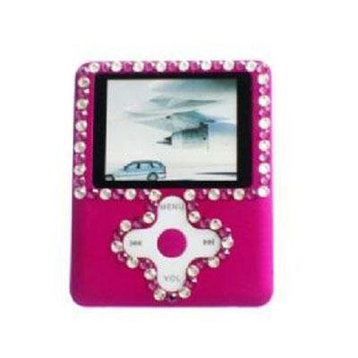 Isonic 2 GB MP3-4 and Video Player with 1.8-Inch LCD, Swarovski Crystals ( Samsonic Player ) รูปที่ 1