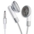 Stereo Earbud Headphone for Apple iPod Touch 1st 2nd 3rd Gen, iPod Nano iPod mini/ iPod video/ iPod shuffle ( Generic Ear Bud Headphone )