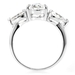 รูปย่อ Inspired by Jessica Simpson Engagement Ring - Pear Cut CZs รูปที่3
