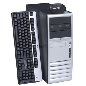 Review Fast HP DC7600 Computer Tower Desktop Pentium 4 HT 3.4Ghz 1GB/750GB/DVDRW Keyboard/Mouse/Recovery CD included รูปที่ 1