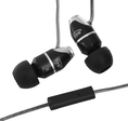 MEElectronics M31P-BK In-Ear Headphones with In-Line Microphone/Single Button Remote for iPhone and Smartphones (Black) ( MEElectonics Ear Bud Headphone )