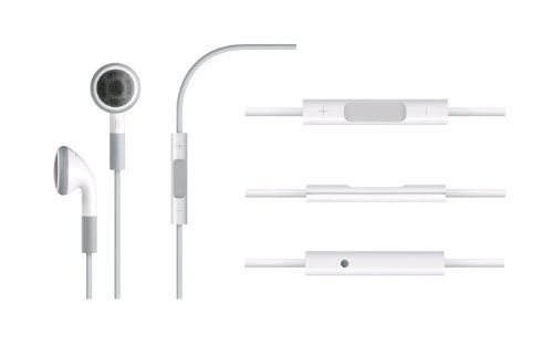 Apple Earphones with Remote and Mic (OLD VERSION) ( Apple Ear Bud Headphone ) รูปที่ 1