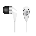 Skullcandy 50/50 In Ear Bud with In-Line Microphone and Control Switch/Volume S2FFCM-075 (White/Chrome) ( Skullcandy Ear Bud Headphone )