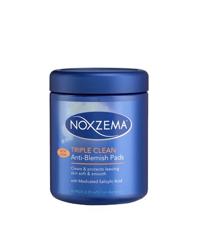 Noxzema Triple Clean Anti-Blemish Pads 90 ea ( Cleansers  ) รูปที่ 1