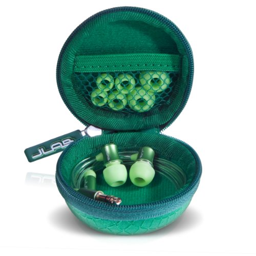 JBuds J3 Micro Atomic In-Ear Earphones with Travel Case (Emerald Green) ( JLAB Ear Bud Headphone ) รูปที่ 5