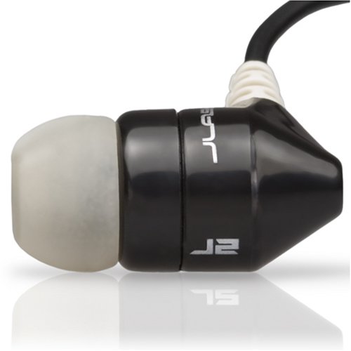 JBuds J2 Premium Hi-Fi Noise-Isolating Earbuds (Black/Chrome Silver) ( JLAB Ear Bud Headphone ) รูปที่ 1