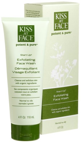 Kiss My Face Organics  Start Up Exfoliating Face Wash, 4-Ounce Tubes (Pack of 3) ( Cleansers  ) รูปที่ 1