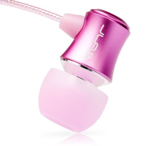 JBuds J3 Micro Atomic In-Ear Earphones with Travel Case (Paparazzi Pink) ( JLAB Ear Bud Headphone ) รูปที่ 1