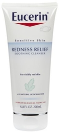 Eucerin Redness Relief Soothing Facial Cleanser-6.8 oz (Pack of 3) ( Cleansers  )
