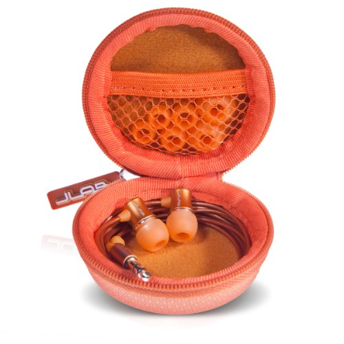 JBuds J3 Micro Atomic In-Ear Earphones with Travel Case (Orange Pop) ( JLAB Ear Bud Headphone ) รูปที่ 5