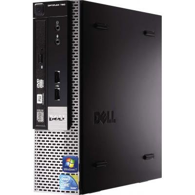 Review Dell OptiPlex 780 - SFF - 1 x Core 2 Duo E7500 / 2.93 GHz - RAM 2 GB - HDD 1 x 250 GB - DVD - GMA 4500 - Gigabit Ethernet - Windows 7 Pro - Monitor : none - Microsoft Office 2010 Preloaded รูปที่ 1