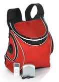 Picnic Plus Cooladio Cooler with Built-in Radio and Digital Music MP3 speakers, Red ( Picnic Plus by Spectrum Player )