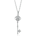 รูปย่อ Diamond key Pendant Crafted in Sterling Silver (18 chain .05cttw.) รูปที่1