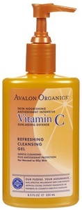 Avalon Organics Vitamin C Refreshing Face Cleanser-8.5 oz (Pack of 3) ( Cleansers  )