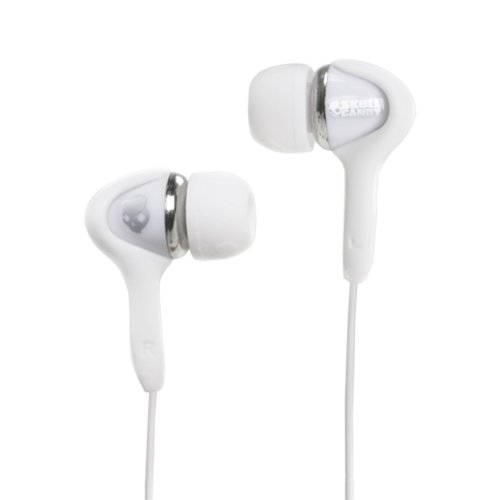 Skullcandy Smokin Bud In Ear S2SBBZ-WC (White/Chrome) ( Skullcandy Ear Bud Headphone ) รูปที่ 1