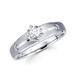 รูปย่อ .40ct Diamond 14k White Gold Engagement Wedding Trio His and Hers Ring Set (G-H Color, SI2 Clarity) รูปที่2