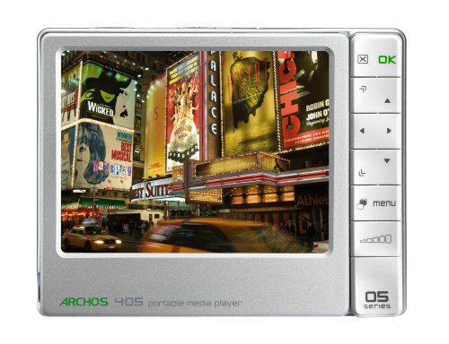 Archos 405 2 GB Portable Media Player (Silver) ( Archos Player ) รูปที่ 1