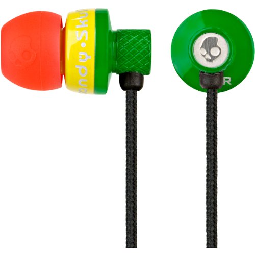 Skullcandy TiTan - Headphones ( in-ear ear-bud ) - rasta ( Skullcandy Ear Bud Headphone ) รูปที่ 1