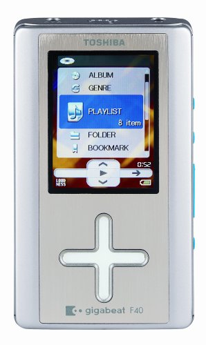 Toshiba Gigabeat MEG-F40S 40 GB Digital Audio Player Silver ( Toshiba Player ) รูปที่ 1