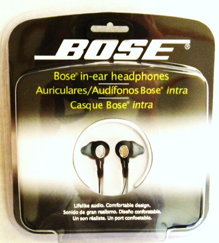 Bose In-Ear Headphones - Headphones ( in-ear ear-bud ) - black ( Bose Ear Bud Headphone ) รูปที่ 1