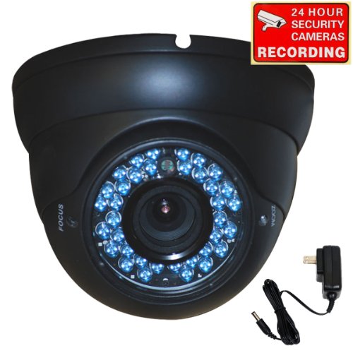 VideoSecu Outdoor Day Night 540TVL Security Camera Vandal Proof 1/3
