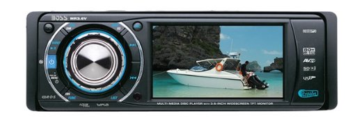 Boss MR3.6V Marine In-Dash 3.6 Inches DVD/MP3/CD Receiver with USB, SD Card, and AUX Input รูปที่ 1