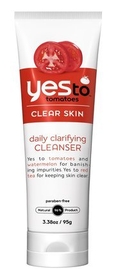 Yes To Tomatoes Clear Skin Daily Clarifying Cleanser- 3.38 oz (Pack of 3) ( Cleansers  )