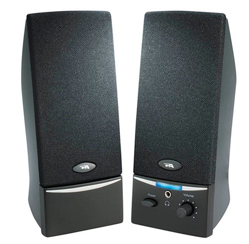 Cyber Acoustics 4 Watt 2.0 Computer Speaker System- Black ( Computer Speaker ) รูปที่ 1