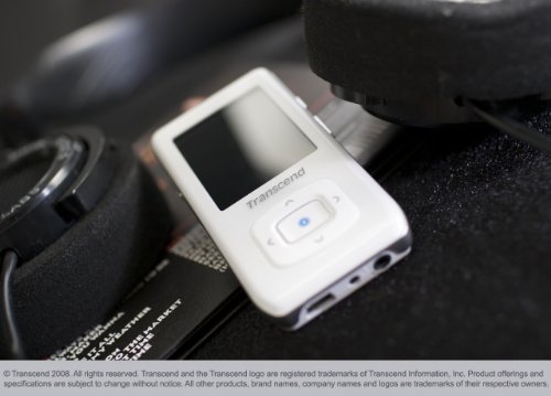 Transcend T.sonic 850 4 GB Video MP3 Player (White) ( Transcend Player ) รูปที่ 3