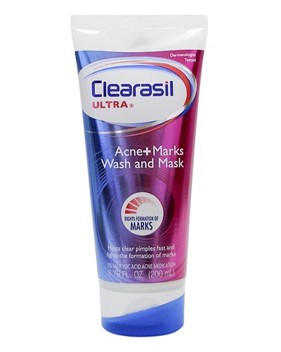 Clearasil Ultra Acne + Marks Wash and Mask: 6.78 OZ ( Cleansers  ) รูปที่ 1