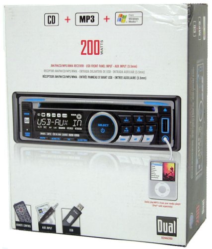 Brand NEW Dual Xdm6350 Car Audio Cd/mp3 Receiver with 50x4 Watt Amp and Front Aux Input, Usb Input + 3 Sets of Pre-amp Outputs รูปที่ 6
