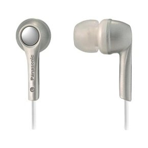 Panasonic RP HJE240S1 - Headphones ( in-ear ear-bud ) - silver ( Panasonic Ear Bud Headphone ) รูปที่ 1