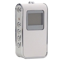 Kinamax MP3-8872 Mini Portable Digital MP3 Player (White) ( Kinamax Player )