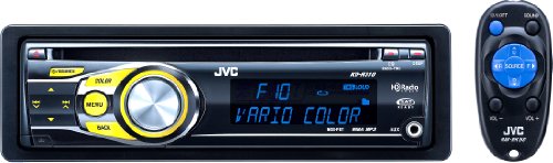 JVC KD-R310 In-Dash CD Receiver w/ Front AUX Input, Detachable Screen, Wireless Remote, and HD Radio/Satellite Radio/Bluetooth add-on capability รูปที่ 1