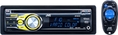 JVC KD-R310 In-Dash CD Receiver w/ Front AUX Input, Detachable Screen, Wireless Remote, and HD Radio/Satellite Radio/Bluetooth add-on capability