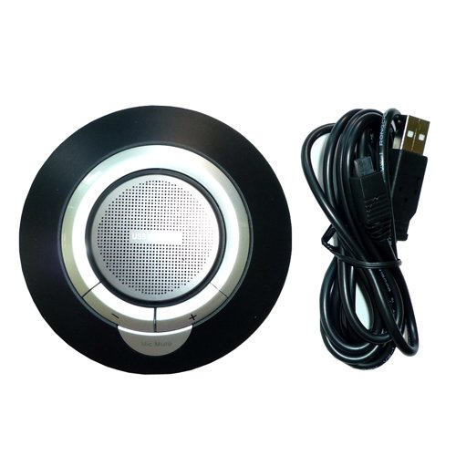 SX-550 Mini Round Computer Chat Speaker & Mic ( Computer Speaker ) รูปที่ 1