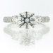 รูปย่อ 2.85ct Round Brilliant Cut Diamond Engagement Anniversary Ring Triple Excellent รูปที่1