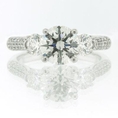 2.85ct Round Brilliant Cut Diamond Engagement Anniversary Ring Triple Excellent