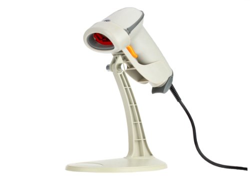 sunvalleytek USB automatic barcode scanner with Hands Free Adjustable Stand (Laser Barcode Scanner 9800 white color) ( sunvalleytek Barcode Scanner ) รูปที่ 4