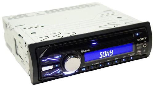 Brand New Sony Mex-bt2800 Car Cd/mp3 Receiver with Am/fm Radio + Built in Bluetooth Streaming + 52x4 Watt Amp and Equalizer and Aux Input *Bluetooth Built In, No Accessories Required* *Free $20.00 Mp3/ipod Connector Cable* รูปที่ 3