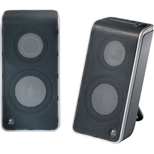 Logitech V20 Notebook Speakers (Black) ( Computer Speaker ) รูปที่ 1